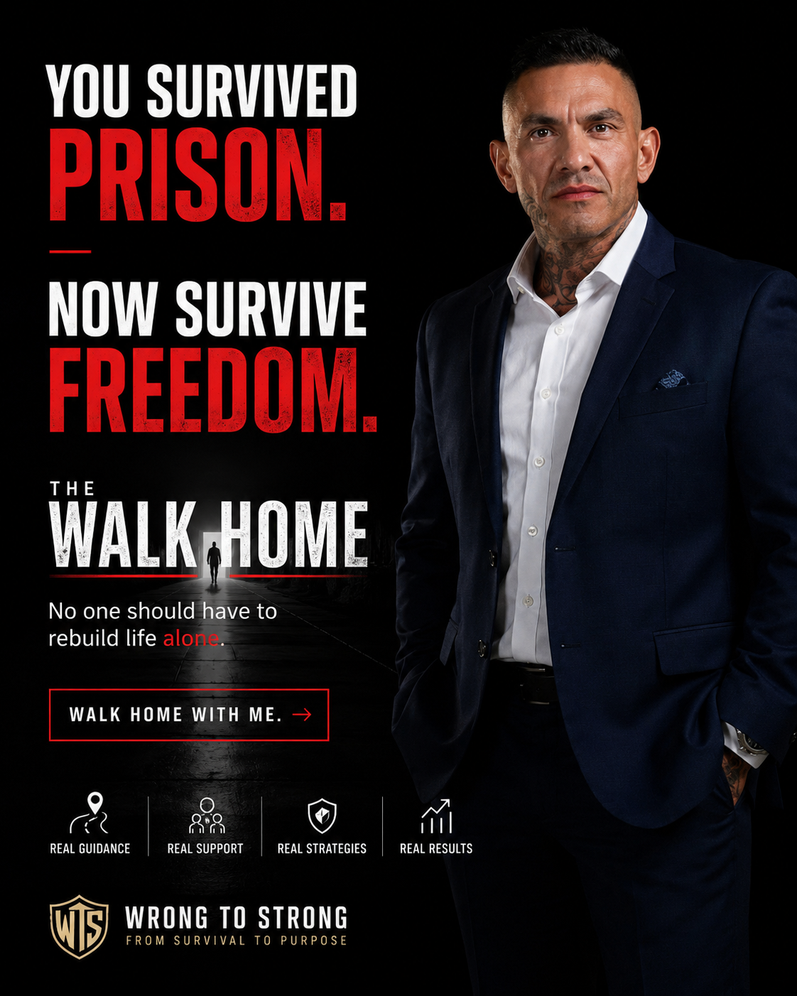 Julio Almanza — Founder of Wrong to Strong